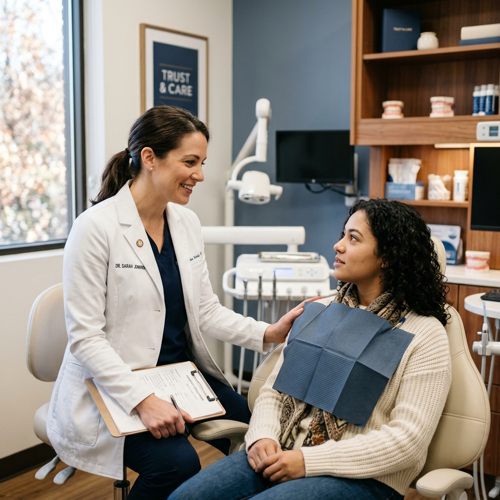 Emergency dental care consultation at Brewster Dental Care